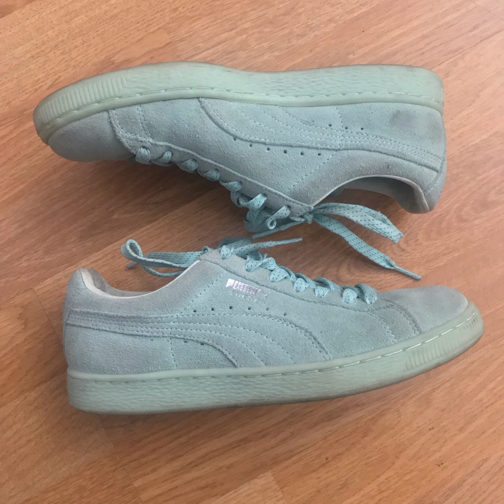 Mint Puma Sneakers